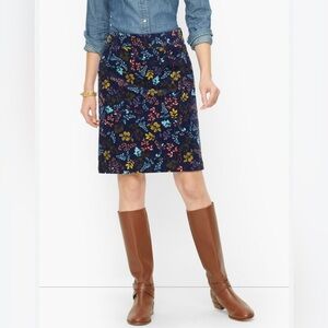 🟣Talbots Blue Mini Pencil Skirt for Work